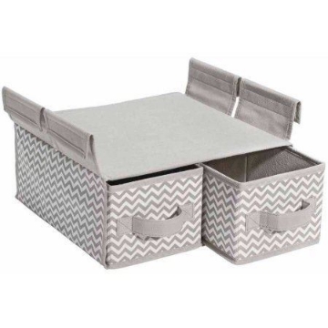 Show details for Interdesign Axis Hanging Shelves with 2 Drawer Picture of Interdesign Axis Hanging Shelves with 2 Drawer