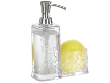 Show details for Interdesign Blumz Series - Scrubby Caddy Picture of Interdesign Blumz Series - Scrubby Caddy