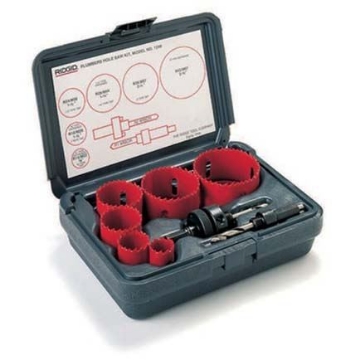 Show details for Ridgid Hole Saw Combination Kit No.1250 Picture of Ridgid Hole Saw Combination Kit No.1250