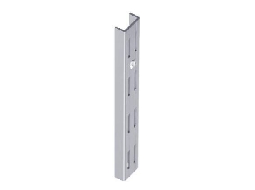 Show details for Element System Double Wall Upright 0.5m Silver Picture of Element System Double Wall Upright 0.5m Silver