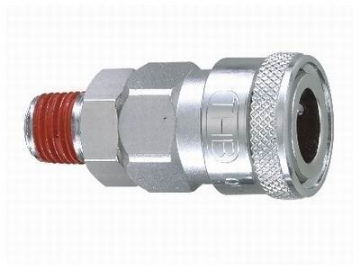 Show details for THB 1/2" Steel Quickly Coupler Body - Male End Picture of THB 1/2" Steel Quickly Coupler Body - Male End
