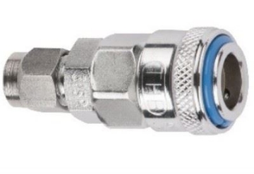 Show details for THB 1/4" One Touch Steel Quick Coupler Body - PU Hose End Picture of THB 1/4" One Touch Steel Quick Coupler Body - PU Hose End