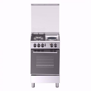 Show details for Tecnogas TFG5521CRVSSC 50cm Range, 2 Gas and 1 Electric Hot Plate Picture of Tecnogas TFG5521CRVSSC 50cm Range, 2 Gas and 1 Electric Hot Plate