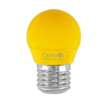 OMNI LED Colored Round Bulb 1.5W