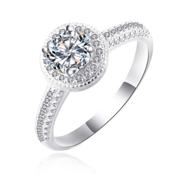 Picture of 925 Silver Jewelry,Ladies Ring- SR-300