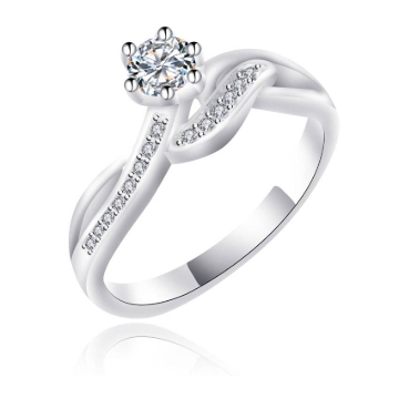 Picture of 925 Silver Jewelry,Ladies Ring- SR-105