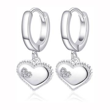 Show details for 925 Silver Jewelry,Clip Earrings- ER-536 Picture of 925 Silver Jewelry,Clip Earrings- ER-536