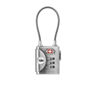 Show details for Yale Cable Luggage TSA Combination Lock -YLHYTP3/32/350/1 Picture of Yale Cable Luggage TSA Combination Lock -YLHYTP3/32/350/1
