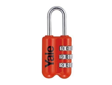 Show details for Yale Colored Luggage 3-digit Combination Lock (Red) 23mm - YP2/23/128 Picture of Yale Colored Luggage 3-digit Combination Lock (Red) 23mm - YP2/23/128