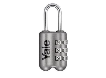 Show details for Yale Colored Luggage 3-digit Combination Lock (Grey) 23mm - YP2/23/128 Picture of Yale Colored Luggage 3-digit Combination Lock (Grey) 23mm - YP2/23/128