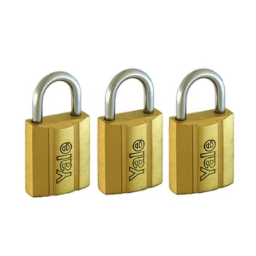 Show details for Brass padlocks Key Alike 3 Pieces, Multi-pack V140.30KA3 Picture of Brass padlocks Key Alike 3 Pieces, Multi-pack V140.30KA3