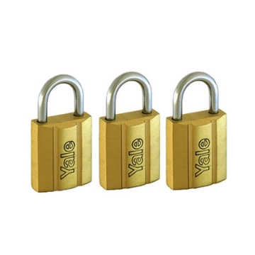 Show details for Brass Padlocks Key Alike 3 Pieces, Multi-Pack V140.25KA3 Picture of Brass Padlocks Key Alike 3 Pieces, Multi-Pack V140.25KA3