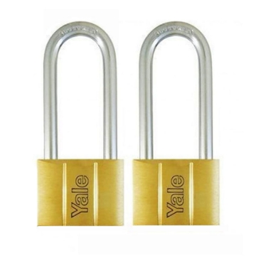 Show details for Brass Padlocks Key Alike 2 Pieces, Multi-Pack V140.50LS90KA2 Picture of Brass Padlocks Key Alike 2 Pieces, Multi-Pack V140.50LS90KA2