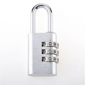 Show details for Yale YE3C/28/126/1/S, Aluminum Combination Padlock, Silver, YE3C281261S Picture of Yale YE3C/28/126/1/S, Aluminum Combination Padlock, Silver, YE3C281261S
