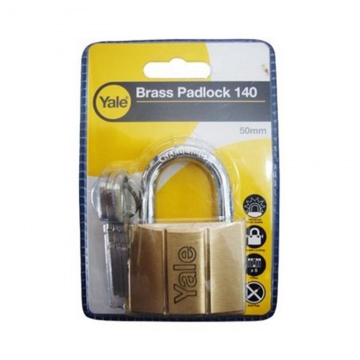 Show details for Yale V14050, Brass Padlock 50mm, V14050 Picture of Yale V14050, Brass Padlock 50mm, V14050