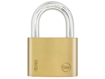Show details for Yale YE1/60/132/1, Essential Series Indoor Brass Padlock 60mm, YE1601321 Picture of Yale YE1/60/132/1, Essential Series Indoor Brass Padlock 60mm, YE1601321
