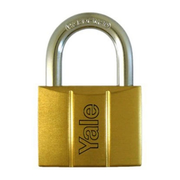 Show details for Yale V14040, Brass Padlock 40mm, V14040 Picture of Yale V14040, Brass Padlock 40mm, V14040