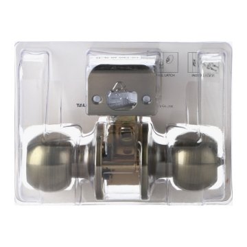 Show details for Talent Entrance Tubular Knobset, EZTLT300SS Picture of Talent Entrance Tubular Knobset, EZTLT300SS