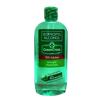 Show details for Green Cross 70% Isopropyl Alcohol with Moisturizer, GRE192 Picture of Green Cross 70% Isopropyl Alcohol with Moisturizer, GRE192