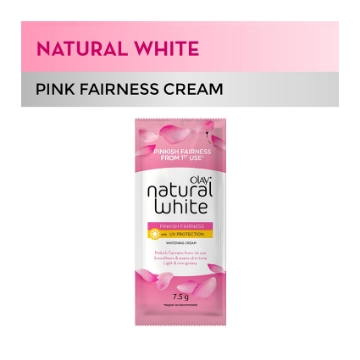 Show details for Olay Skin Natural White Pink Fairness Cream 7.5g, OLA07 Picture of Olay Skin Natural White Pink Fairness Cream 7.5g, OLA07