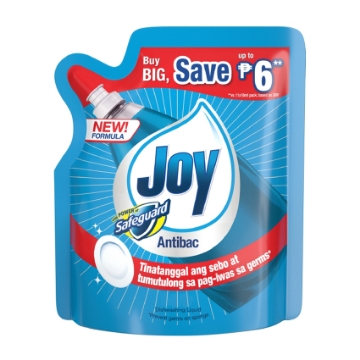 Show details for Joy Antibac with Power of Safeguard Dishwashing Liquid, JOY32 Picture of Joy Antibac with Power of Safeguard Dishwashing Liquid, JOY32