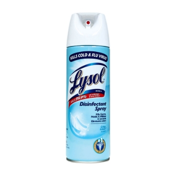 Show details for Lysol Crisp Linen Scent Disinfectant Spray, LYS07 Picture of Lysol Crisp Linen Scent Disinfectant Spray, LYS07
