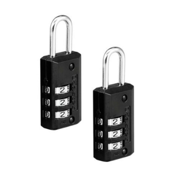 Show details for Master Lock Luggage Combination SYO 20MM 22MM Shackle, 2 Pieces Key-Alike Padlock, MSP646T Picture of Master Lock Luggage Combination SYO 20MM 22MM Shackle, 2 Pieces Key-Alike Padlock, MSP646T