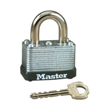 Show details for Master Lock 38MM 16MM Shackle Laminated Steel Padlock, MSP22D Picture of Master Lock 38MM 16MM Shackle Laminated Steel Padlock, MSP22D
