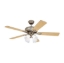 Picture of Westinghouse Swirl Deluxe 52" Brushed Pewter Ceiling Fan, WH5SW52BP4