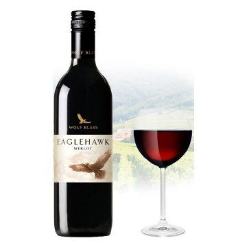 Show details for Wolf Blass Eaglehawk Merlot Australian Red Wine 750 ml, WOLFBASSMERLO Picture of Wolf Blass Eaglehawk Merlot Australian Red Wine 750 ml, WOLFBASSMERLO