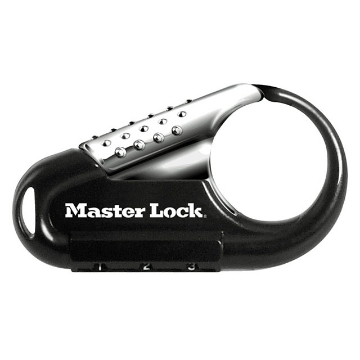 Show details for Master Lock Backpack Lock Combination 84mm 30mm Shackle Black, MSP1547DCM Picture of Master Lock Backpack Lock Combination 84mm 30mm Shackle Black, MSP1547DCM