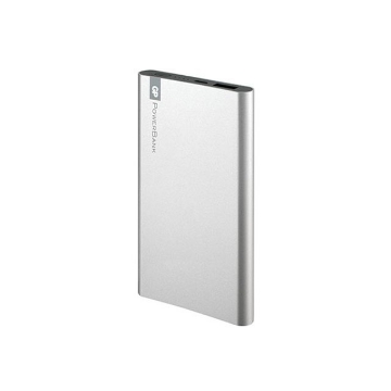 Show details for GP Portable Power Bank 5000 MAH Silver, GPGPACCFPO5001 Picture of GP Portable Power Bank 5000 MAH Silver, GPGPACCFPO5001
