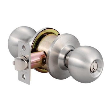 Show details for Ezset Knobset Entrance Bala Satin Stainless Steel Grade 3, EZ100CBAUS32D Picture of Ezset Knobset Entrance Bala Satin Stainless Steel Grade 3, EZ100CBAUS32D