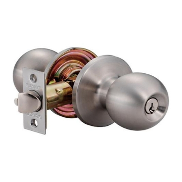 Show details for Ezset Knobset Entrance Bala Satin Stainless Steel Grade 3, EZ100TBAUS32D Picture of Ezset Knobset Entrance Bala Satin Stainless Steel Grade 3, EZ100TBAUS32D