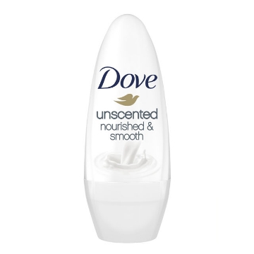 Show details for Dove Deodorant Roll on Unscented 40 ml, DOV59 Picture of Dove Deodorant Roll on Unscented 40 ml, DOV59