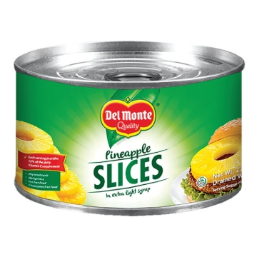 Picture of Del Monte Pineapple Slices (227g, 432g, 822g), DEL105