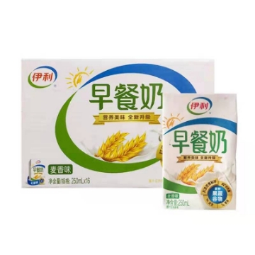 Show details for Yili Breakfast Milk ,Flavor (Oats, Walnut) 250ml Picture of Yili Breakfast Milk ,Flavor (Oats, Walnut) 250ml