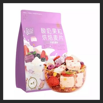 Show details for Laojin Mofang Yogurt Fruit Cubes (Purple Potato) 300g Picture of Laojin Mofang Yogurt Fruit Cubes (Purple Potato) 300g