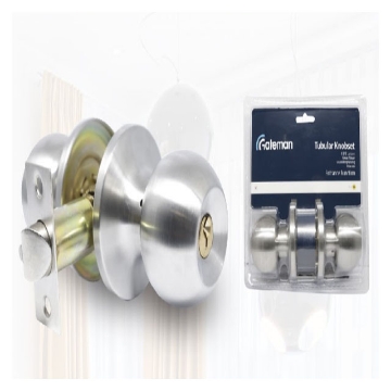 Show details for Gateman Tubular Knobset, GM587-7T S/S Picture of Gateman Tubular Knobset, GM587-7T S/S
