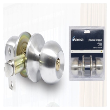 Show details for Gateman Cylindrical Knobset, GM587-7C Picture of Gateman Cylindrical Knobset, GM587-7C