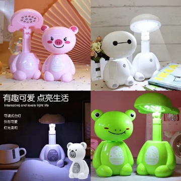 Show details for Cartoon Lamp Desk Lamp Cartoon Light LED Idea Lamp Baymax Lamp Dog Frog Pig Table Lamp Student, CLDFVK32 Cartoon Lamp Desk Lamp Cartoon Light LED Idea Lamp Baymax Lamp Dog Frog Pig Table Lamp Student