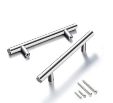 STAINLESS STEEL 201 Silver Cabinet Drawer Pull Handle
