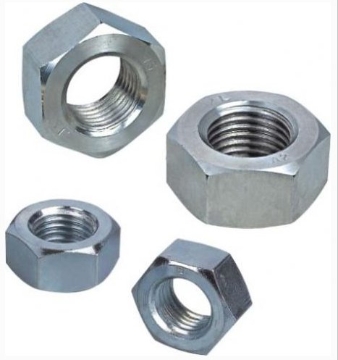 G.I GaIvanized Hexagonal Nut Inches Size 