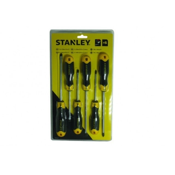 Show details for STANLEY SCREWDRIVER  CUSION GRIP 6 PCS SET -STSTMT66672 Picture of STANLEY SCREWDRIVER  CUSION GRIP 6 PCS SET -STSTMT66672