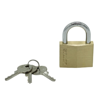 Show details for LOTUS Brass Padlock ECO LE 80/30 Picture of LOTUS Brass Padlock ECO LE 80/30