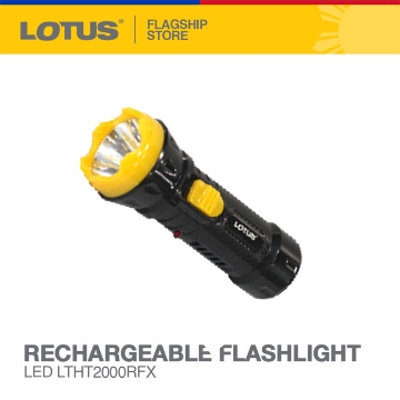 Show details for LOTUS Rechargeable Flashlight LED LTHT2000RFX Picture of LOTUS Rechargeable Flashlight LED LTHT2000RFX