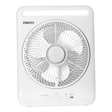 Show details for Firefly Rechargeable 12" 3-Speed Fan with Night Light-FEL653 Picture of Firefly Rechargeable 12" 3-Speed Fan with Night Light-FEL653