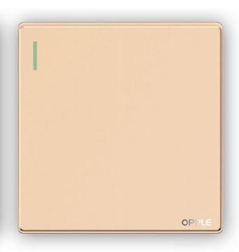 Show details for OPPLE Switch-1G 1W-16A (Gold) Switch and Socket-F021611A OPPLE Switch-1G 1W-16A (Gold) Switch and Socket