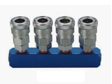 Show details for THB New Improved Steel Body - 1/4" Manifold - Straight Type - 4 Way Picture of THB New Improved Steel Body - 1/4" Manifold - Straight Type - 4 Way
