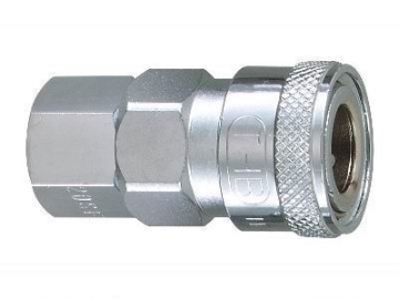 Show details for THB 3/8" Steel Quick Coupler Body - Female End Picture of THB 3/8" Steel Quick Coupler Body - Female End